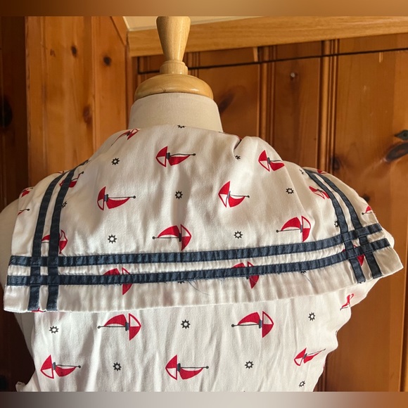 Unique Vintage Nautical-Themed Dress - Picture 2 of 4